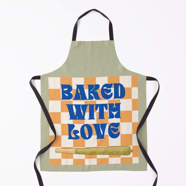Item preview, Baked With Love – Retro Funny Quote Graphic Tee | Vintage Groovy Aesthetic designed and sold by allkindsofk.