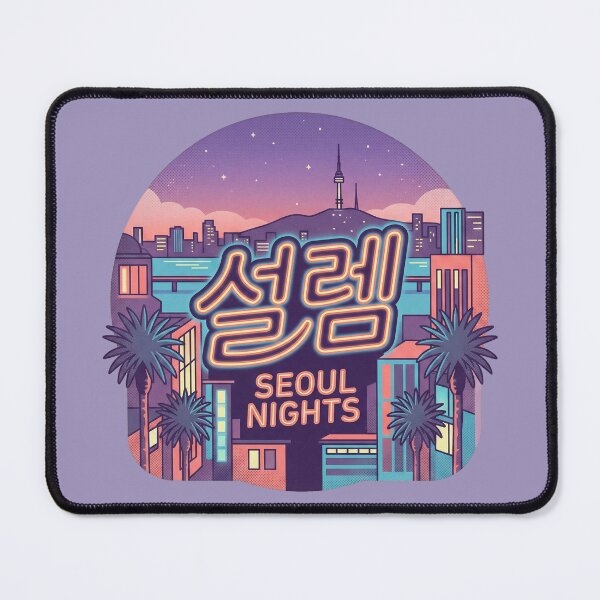 Item preview, Seoul Nights Retro City Pop Neon Aesthetic designed and sold by hanappong.