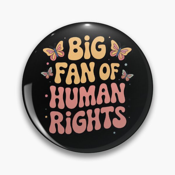 Item preview, Big Fan of Human Rights Statement Shirt for Activists designed and sold by leolawaller.