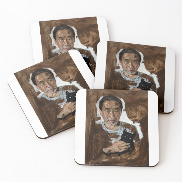 Item preview, Haruki Murakami Painting VL6 designed and sold by farmermaximus.