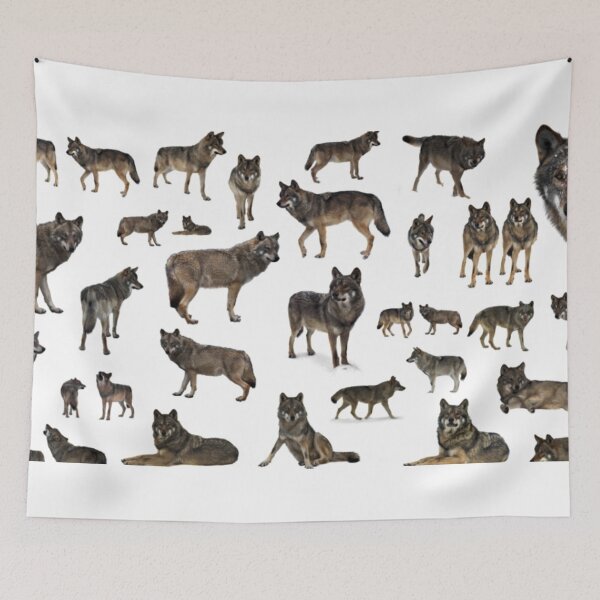 Item preview, Beautiful Wolf Design designed and sold by NoxLand.