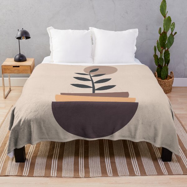 Item preview, Boho Mid Century Modern Art designed and sold by LimonellaStudio.