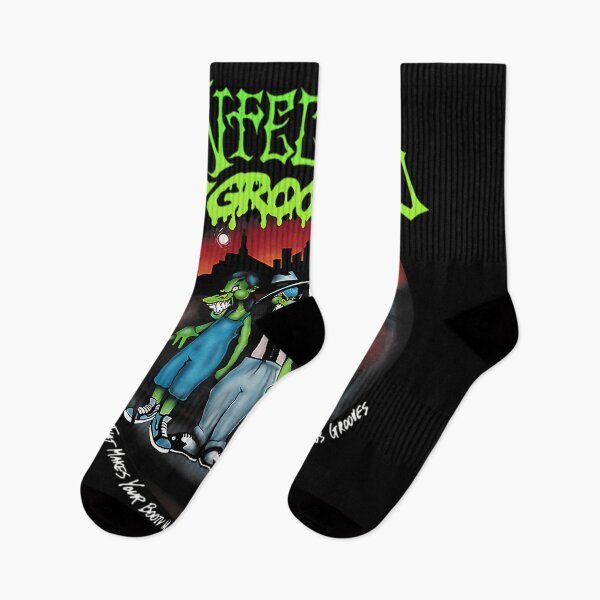 Item preview,  Infectious Grooves Band Cartoon Funk Metal designed and sold by Nūrhaus.