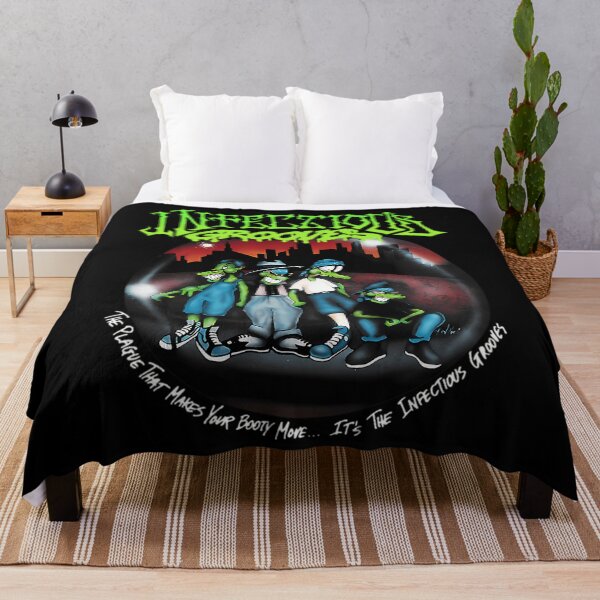 Item preview, Infectious Grooves Band Cartoon Funk Metal designed and sold by Nūrhaus.
