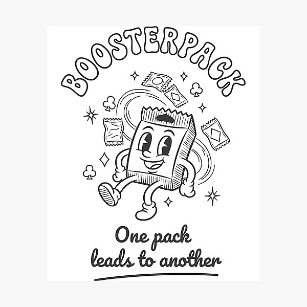 Item preview, Boosterpack One Pack Leads To Another Trading Card designed and sold by LuminOrb.