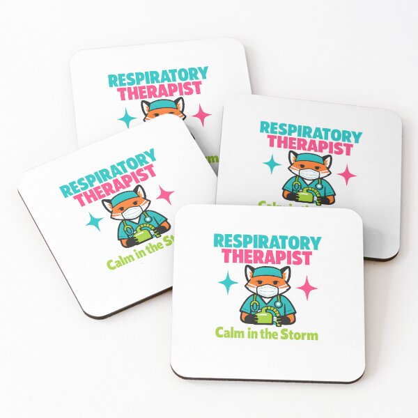 Item preview, Respiratory Therapist Calm in the Storm – Cute Fox RT Design designed and sold by ClinicalHubs.