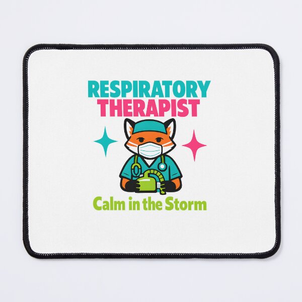 Item preview, Respiratory Therapist Calm in the Storm – Cute Fox RT Design designed and sold by ClinicalHubs.