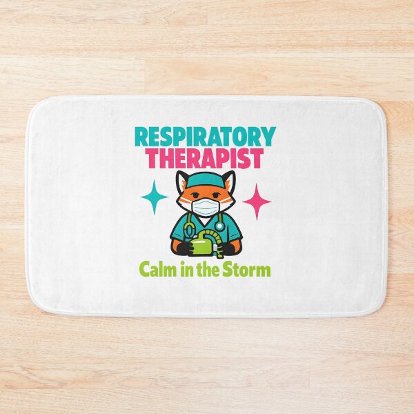 Item preview, Respiratory Therapist Calm in the Storm – Cute Fox RT Design designed and sold by ClinicalHubs.