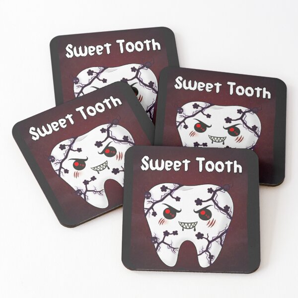 Item preview, Dark Kawaii Evil Tooth- Pastel Goth Dental Art designed and sold by MBBialyPiksel.