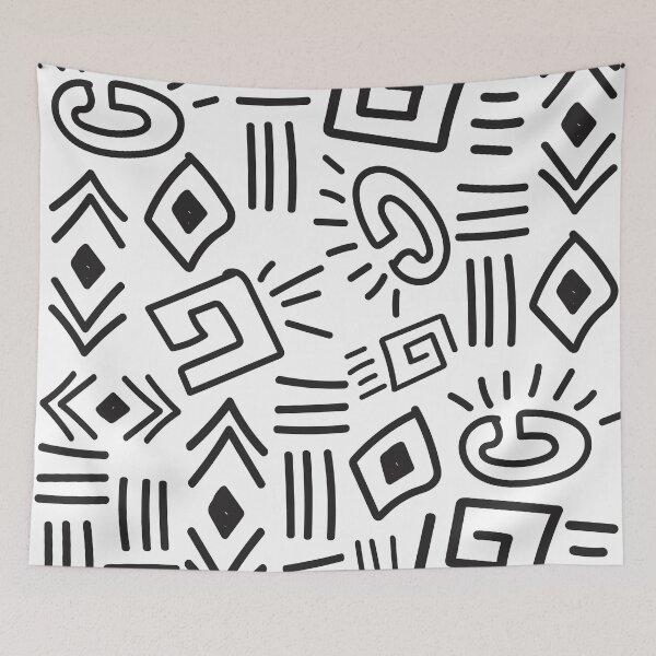 Item preview, Malian Earth Fabric: Ethnic Design Sienna Earth designed and sold by Wolagno.