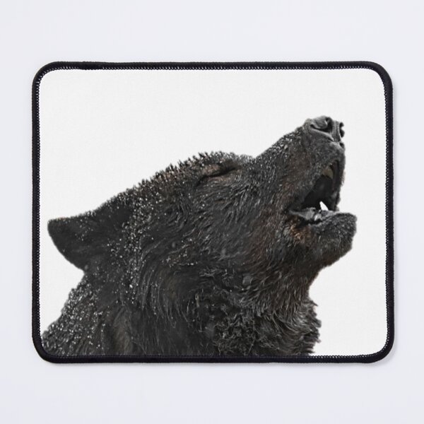 Item preview, Beautiful Howling Black Wolf Design designed and sold by NoxLand.