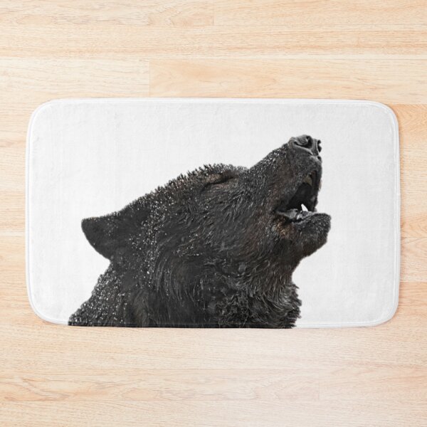 Item preview, Beautiful Howling Black Wolf Design designed and sold by NoxLand.