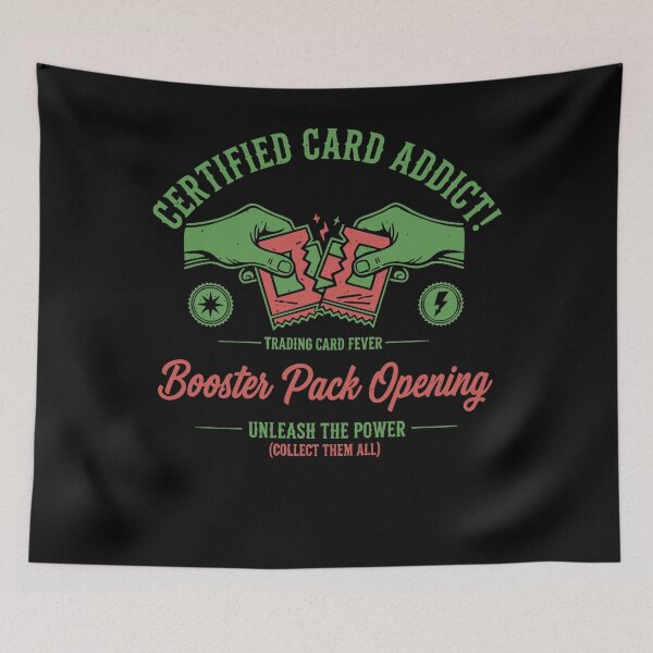 Item preview, Certified Card Addict Booster Pack Opening Unleash designed and sold by LuminOrb.