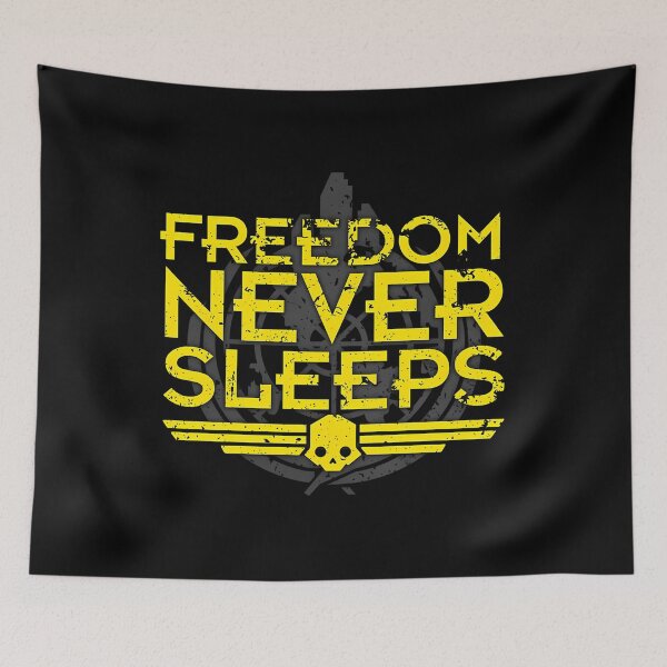 Item preview, Freedom Never Sleeps (Battle Worn) designed and sold by LucasLopez.