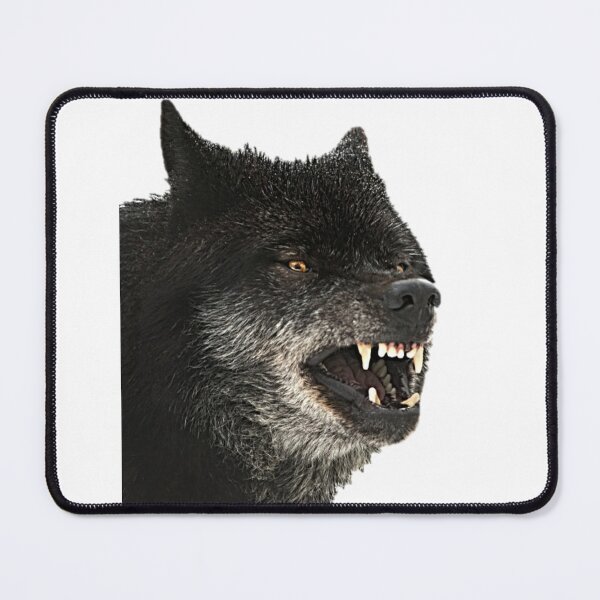 Item preview, Beautiful Black Wolf Design designed and sold by NoxLand.