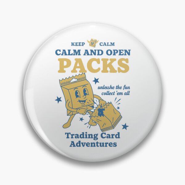 Item preview, Calm And Open Packs Trading Card Adventures designed and sold by LuminOrb.