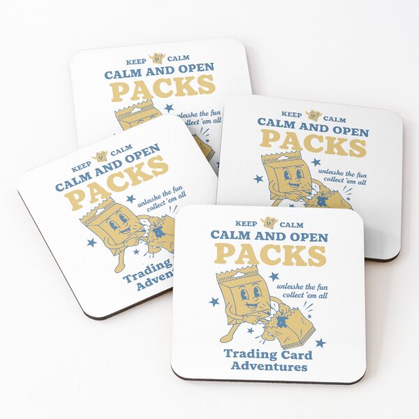 Item preview, Calm And Open Packs Trading Card Adventures designed and sold by LuminOrb.