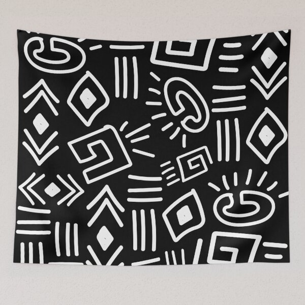 Item preview, Malian Earth Fabric: Ethnic Design Sienna Earth designed and sold by Wolagno.