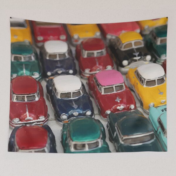 Item preview, American Cars Cuba Illustration designed and sold by Move-Art.