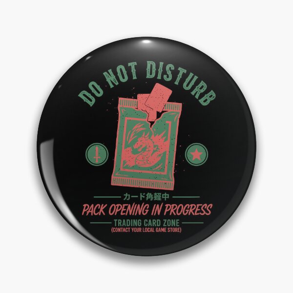 Item preview, Do Not Disturb Pack Opening In Progress Trading designed and sold by LuminOrb.