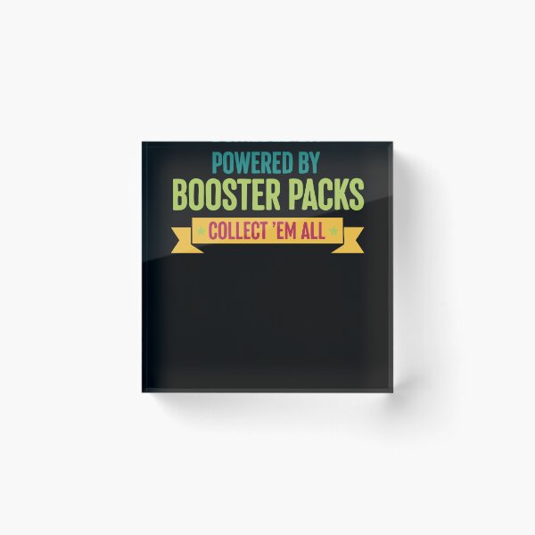 Item preview, Powered By Booster Packs Collect Em All Card designed and sold by LuminOrb.
