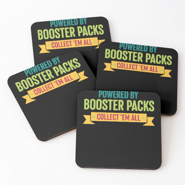 Item preview, Powered By Booster Packs Collect Em All Card designed and sold by LuminOrb.