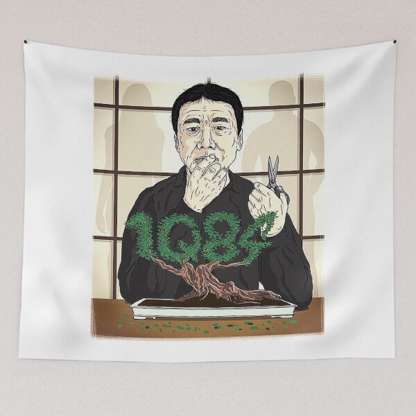 Item preview, Haruki Murakami Painting VL10 designed and sold by farmermaximus.