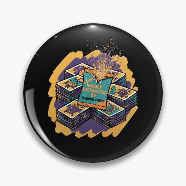 Item preview, Easily Distracted By Trading Cards Booster Pack designed and sold by LuminOrb.