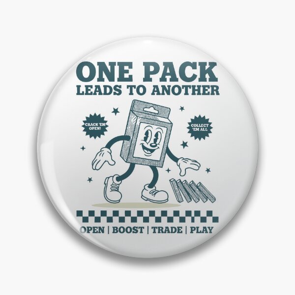 Item preview, One Pack Leads To Another Trading Card Addict designed and sold by LuminOrb.