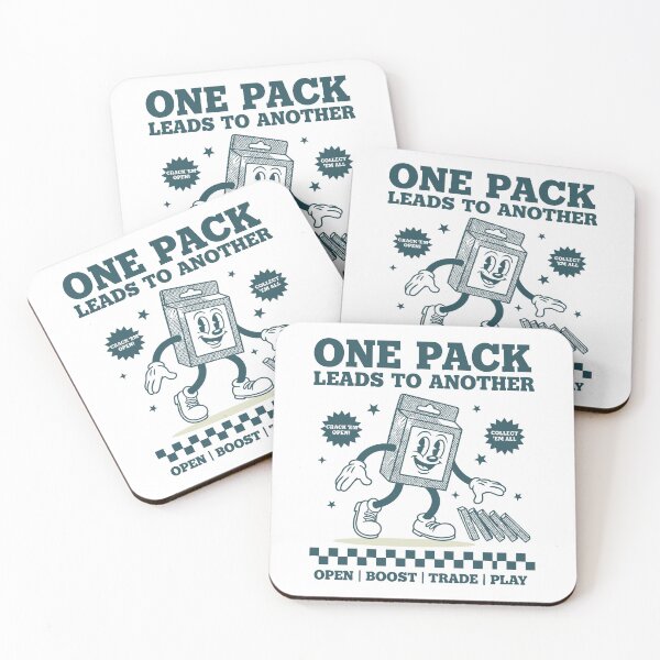 Item preview, One Pack Leads To Another Trading Card Addict designed and sold by LuminOrb.
