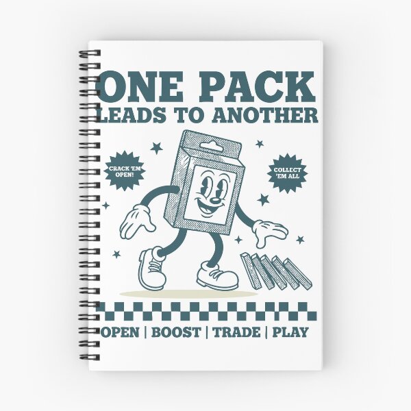 Item preview, One Pack Leads To Another Trading Card Addict designed and sold by LuminOrb.