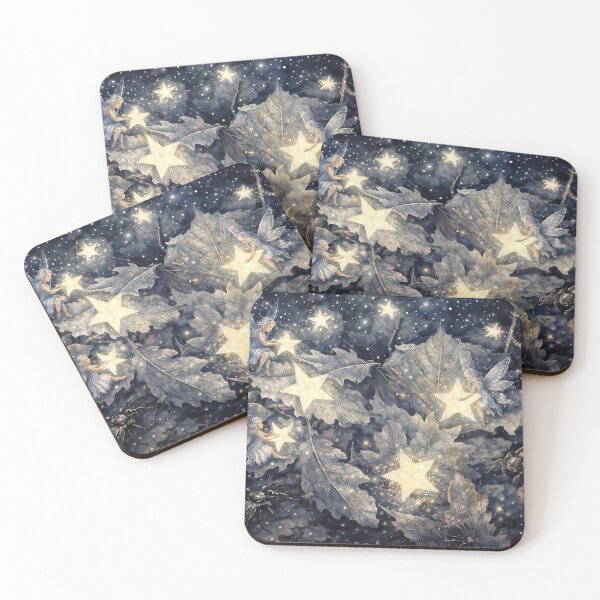 Item preview, Fairies Illuminating Starry Leaves designed and sold by cuprum.