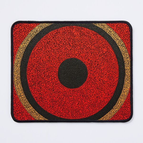 Item preview, Concentric Harmony in Red Black and Yellow designed and sold by daila70.