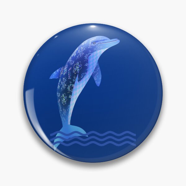 Item preview, Blue Dolphin | Tribal Spirit Sea Art designed and sold by WestIndigo.