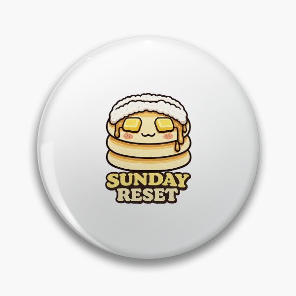 Item preview, Sunday Reset Pancake – Cute Spa Breakfast Self Care designed and sold by Samuel	 Collings.