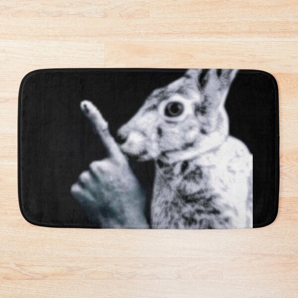 Item preview, Uncanny Rabbit (Low Res) designed and sold by Fire TheMann.
