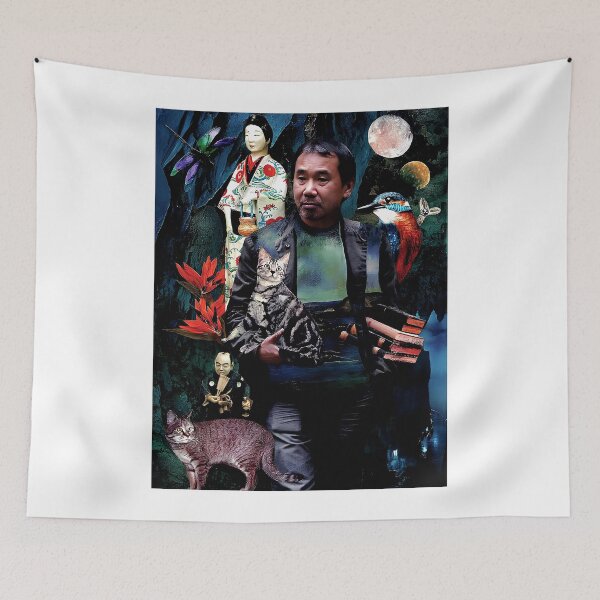 Item preview, Haruki Murakami Painting VL12 designed and sold by farmermaximus.