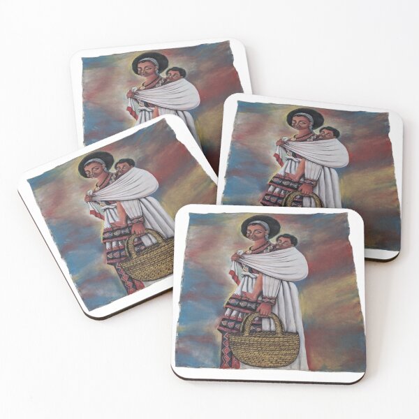 Item preview, Beautiful of  Ethiopia mother Art. designed and sold by HabeshaCreative.