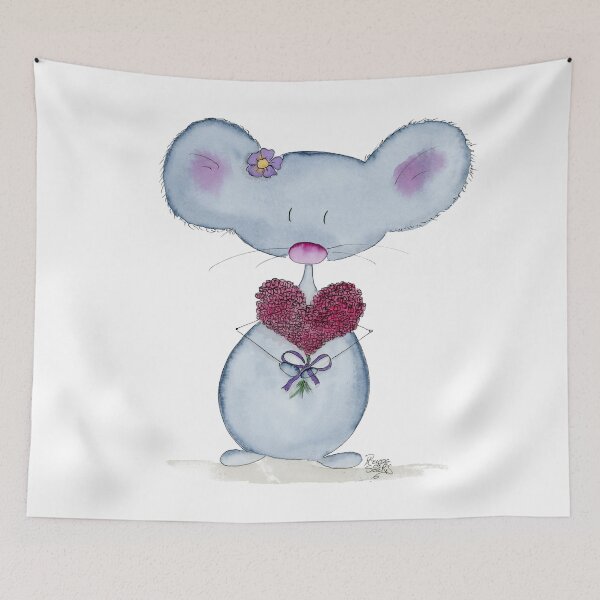 Item preview, Lovestruck mouse designed and sold by plume de souris.