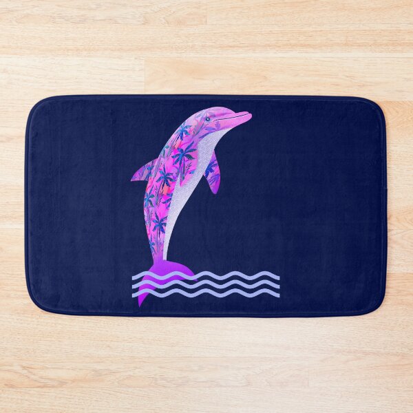 Item preview, Caribbean Pink Dolphin | Tribal Spirit Sea Art designed and sold by WestIndigo.