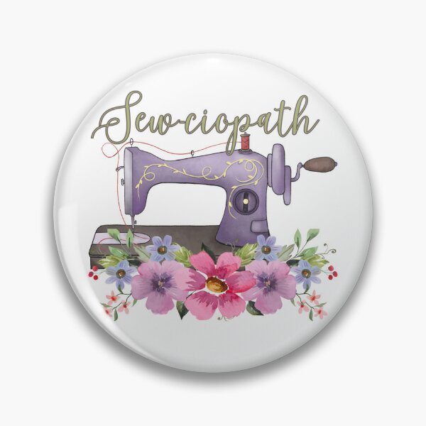 Item preview, Sewciopath (sociopath) Vintage Sewing Machine designed and sold by MAGGDDigital.