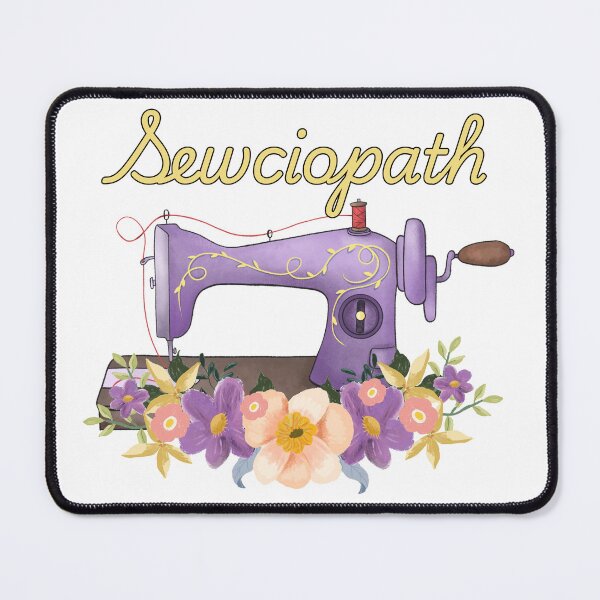 Item preview, Sewciopath (sociopath) Vintage Sewing Machine designed and sold by MAGGDDigital.