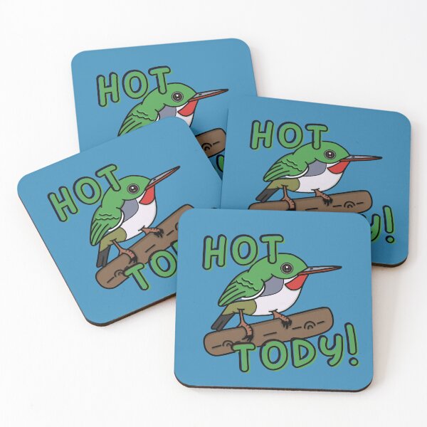 Item preview, Hot Tody! (Puerto Rican Tody) - A Derpybird design designed and sold by YOjosie.
