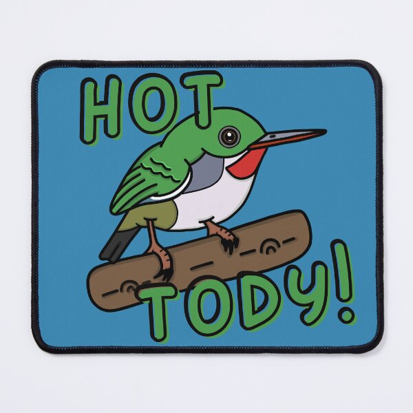 Item preview, Hot Tody! (Puerto Rican Tody) - A Derpybird design designed and sold by YOjosie.