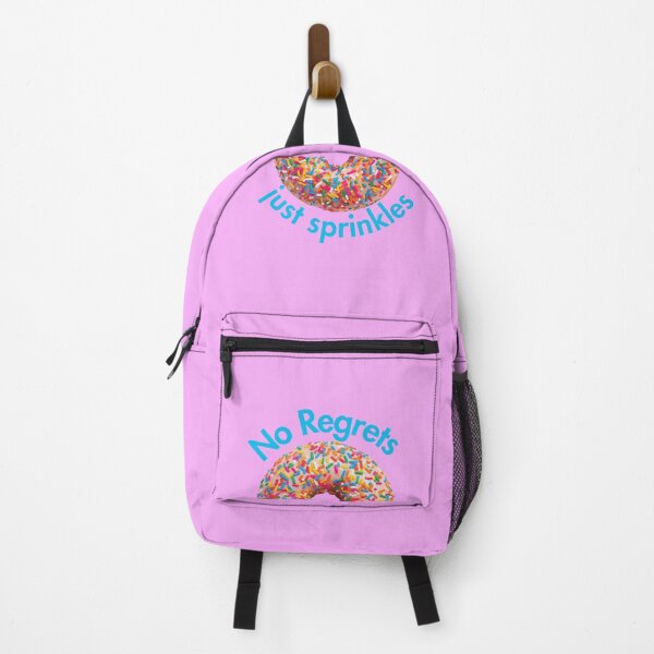 Item preview, No Regrets Just Sprinkles Donut designed and sold by MammieLO Art.