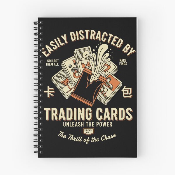 Item preview, Easily Distracted By Trading Cards Unleash The designed and sold by LuminOrb.