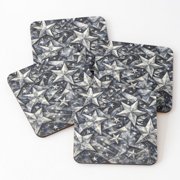 Item preview, Geometric Starry Night designed and sold by cuprum.