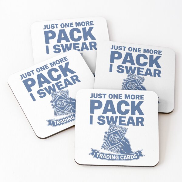 Item preview, Just One More Pack I Swear Trading Cards Addict designed and sold by LuminOrb.