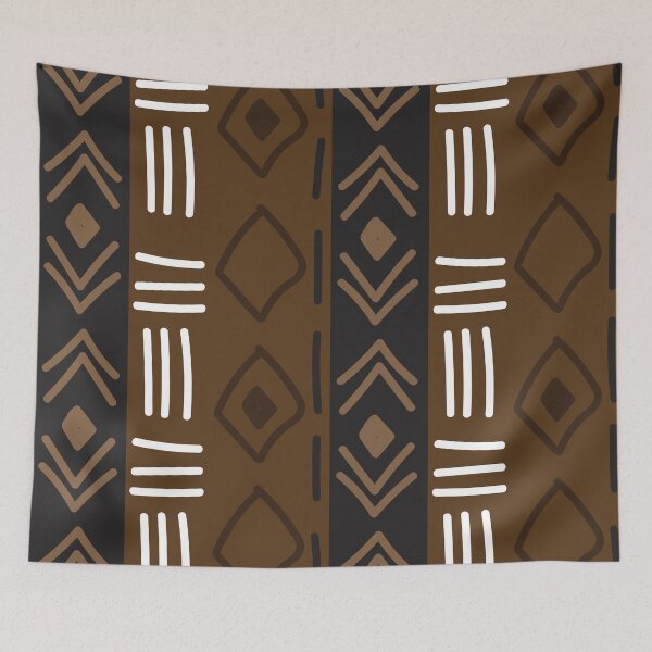 Item preview, Malian Earth Fabric: Ethnic Design Sienna Earth designed and sold by Wolagno.