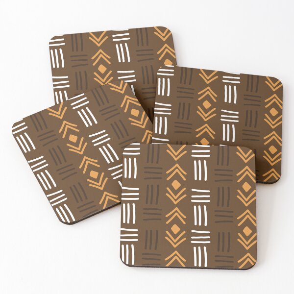 Item preview, Malian Earth Fabric: Ethnic Design Sienna Earth designed and sold by Wolagno.